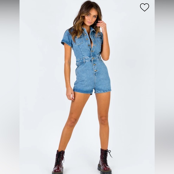 Princess Polly Pants & Jumpsuits Princess Polly Lioness Denim